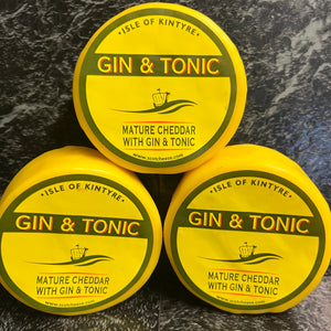 Scottish Mature Cheddar with Gin & Tonic 200g